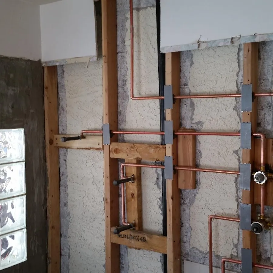 Copper pipe installation for Burst Pipe Repair in Glencoe